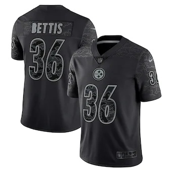 mens nike jerome bettis black pittsburgh steelers retired p